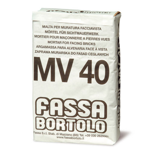 Montagemörtel - MV 40 - Fassa Bortolo - für Mauerwerk / Kalkzement