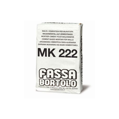 Dichtungsmörtel - MK 222 - Fassa Bortolo - Montage / für Mauerwerk / Kalk