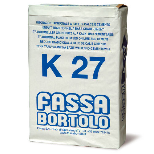 Vorbereitungs-Putz - K 27 - Fassa Bortolo - Putz-Beschichtung / für den Innenraum / für Außenbereich