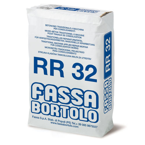 Reparaturmörtel - RR 32 - Fassa Bortolo - für Beton / für Mauerwerk / für Zement