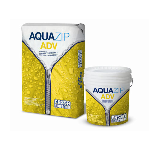 Schutzputz - AQUAZIP ADV - Fassa Bortolo - wasserdicht / für den Innenraum / für Außenbereich