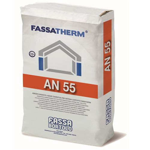 Verguss-Klebemörtel - FASSATHERM® AN 55 - Fassa Bortolo - für Wärmedämmverbundsysteme WDVS / für Zement