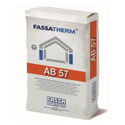 Verguss-Klebemörtel - FASSATHERM® AB 57 - Fassa Bortolo - für Wärmedämmverbundsysteme WDVS / für Zement