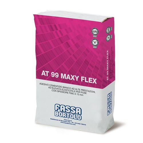 Verguss-Klebemörtel - AT 99 MAXYFLEX - Fassa Bortolo - für Fliesen / für Zement