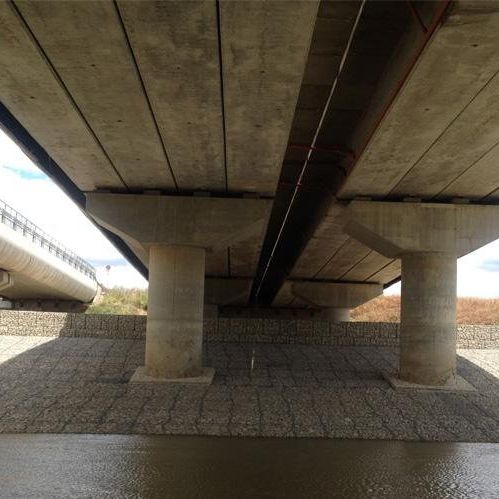 Matratze-Gabione - Arrigo Gabbioni - Schutz / für Flussufer / für Deck
