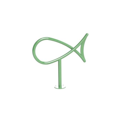 Bodenstehender Fahrradständer - FISH RACK - Madrax - originelles Design / für öffentliche Bereiche / pulverbeschichteter Stahl