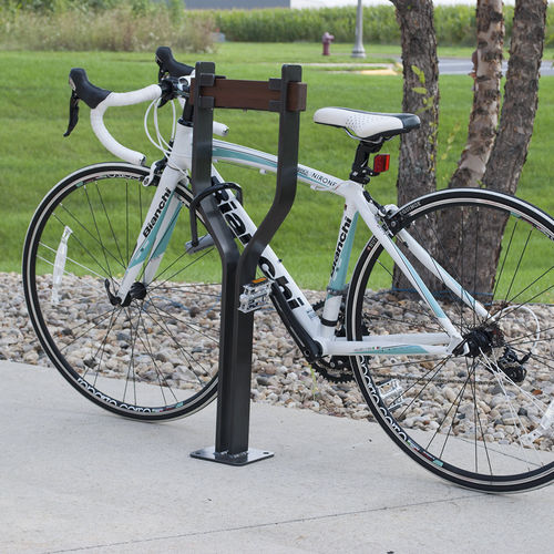 Bodenstehender Fahrradständer - STOUT™ - Madrax - für öffentliche Bereiche / galvanisiertem Stahl / pulverbeschichteter Stahl