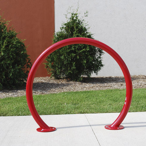 Bodenstehender Fahrradständer - ORION CIRCULAR  - Madrax - gesichert / für öffentliche Bereiche / galvanisiertem Stahl