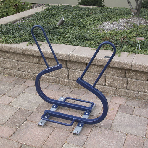 Bodenstehender Fahrradständer - SENTRY™  - Madrax - für öffentliche Bereiche / galvanisiertem Stahl / pulverbeschichteter Stahl