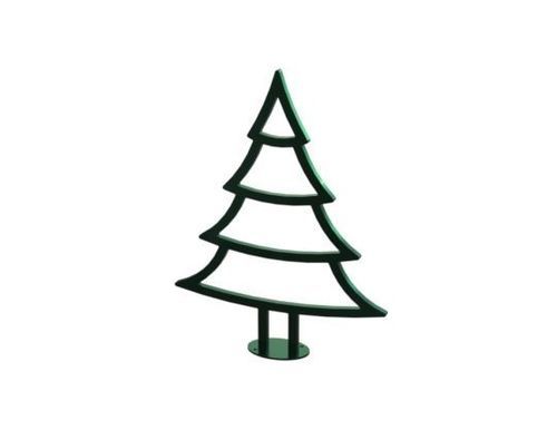 Bodenstehender Fahrradständer - Pine Tree Bike Rack - Madrax - pulverbeschichteter Stahl