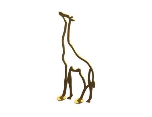Bodenstehender Fahrradständer - THR-GIRAFFE - Madrax - gesichert / originelles Design / für öffentliche Bereiche
