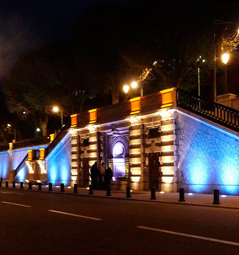 Aufbauleuchte - POWERPIX - ARCH Led - für Bodeneinbau / LED / rund