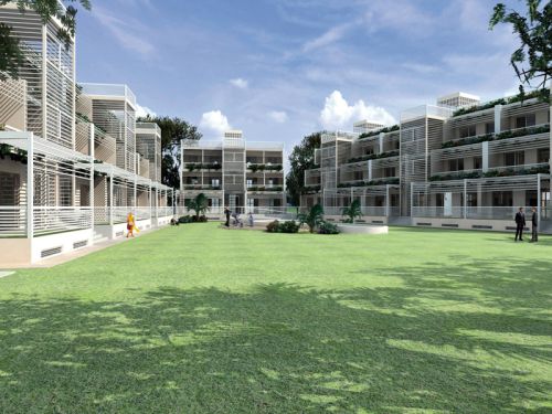 Modulgebäude - VILLAGE DE VACANCES - IBS Distribution - Fertigbau / Beton / für Kollektivunterkunft