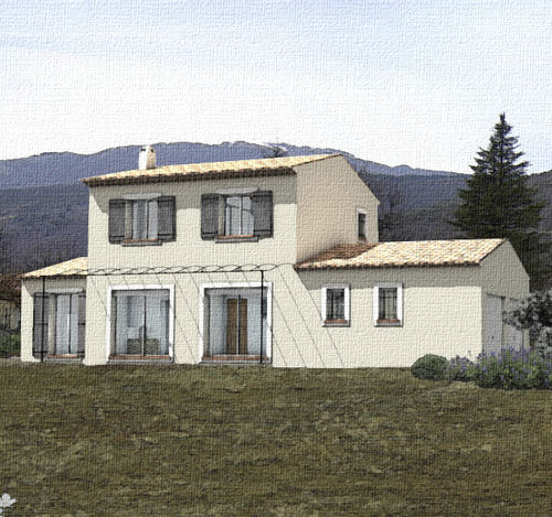 Fertigbauhaus - LE VAR - IBS Distribution - umweltfreundlich / erdbebensicher / Modul