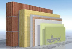 Thermoisolierung - RÖFIX FIRESTOP 034 - IBS Distribution - Steinwolle / Platten / für Wärmedämmverbundsysteme (WDVS)