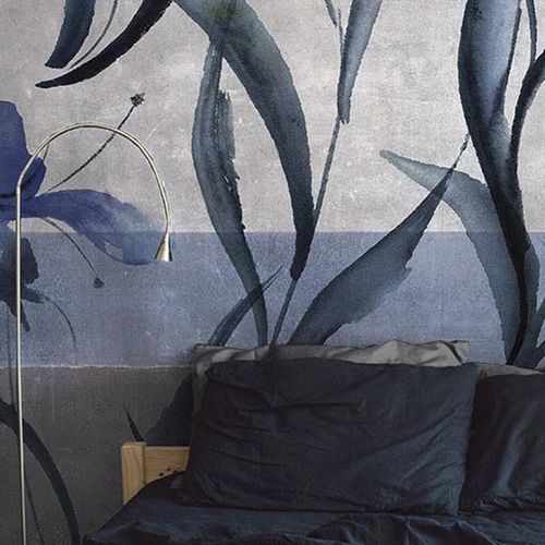Moderne Tapete - SUMI - N.O.W. Edizioni - Blumenmotiv / Naturmotiv / bedruckt