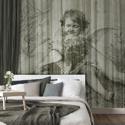 Moderne Tapete - PUTTI - N.O.W. Edizioni - Motiv / Betonoptik / Farb