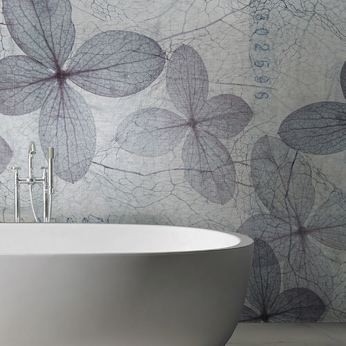 Moderne Tapete - CORAL - N.O.W. Edizioni - Blumenmotiv / bedruckt