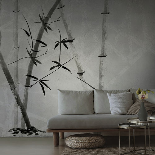 Moderne Tapete - BAMBOO - N.O.W. Edizioni - Naturmotiv / bedruckt