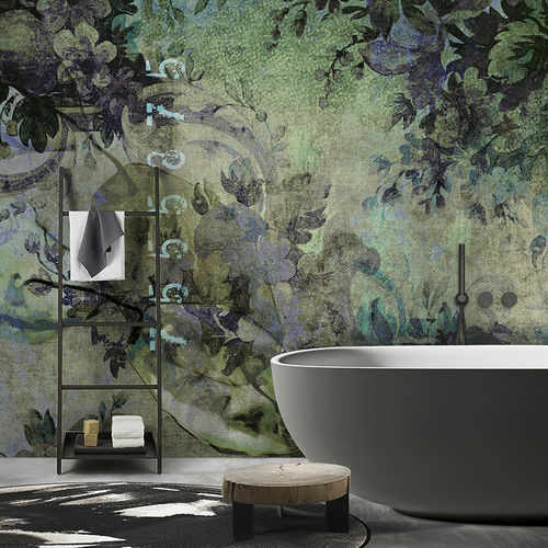 Moderne Tapete - CRYSTAL FLOWER - N.O.W. Edizioni - Naturmotiv / bedruckt