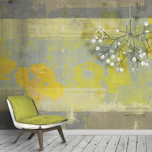 Moderne Tapete - FLOWER POWER - N.O.W. Edizioni - Blumenmotiv / bedruckt