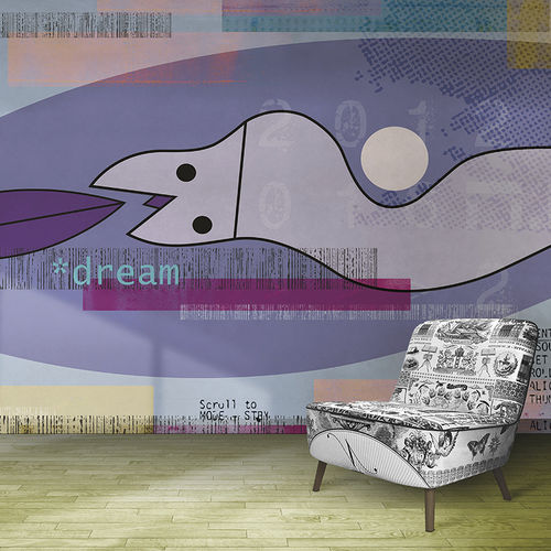 Moderne Tapete - DREAM  - N.O.W. Edizioni - Motiv / bedruckt