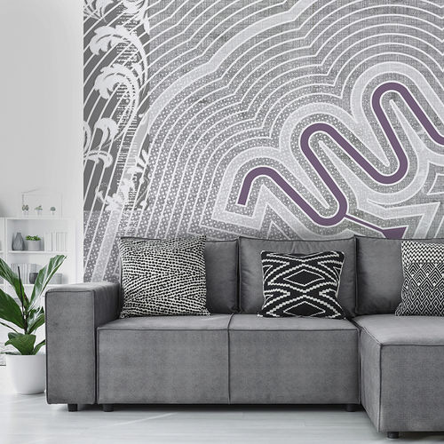 Moderne Tapete - LABIRYNTO - N.O.W. Edizioni - Motiv / bedruckt
