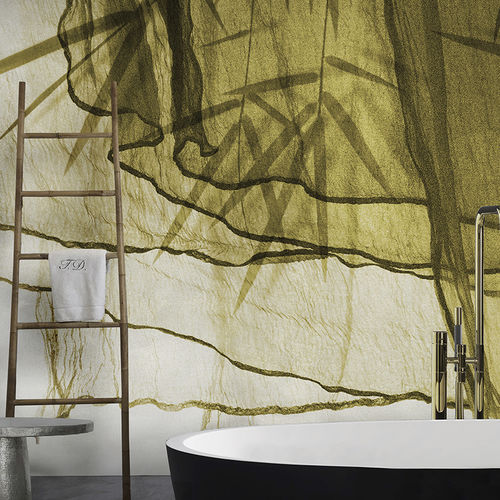 Moderne Tapete - FLOATING ON BAMBOO - N.O.W. Edizioni - Naturmotiv / Panorama / Stoffoptik