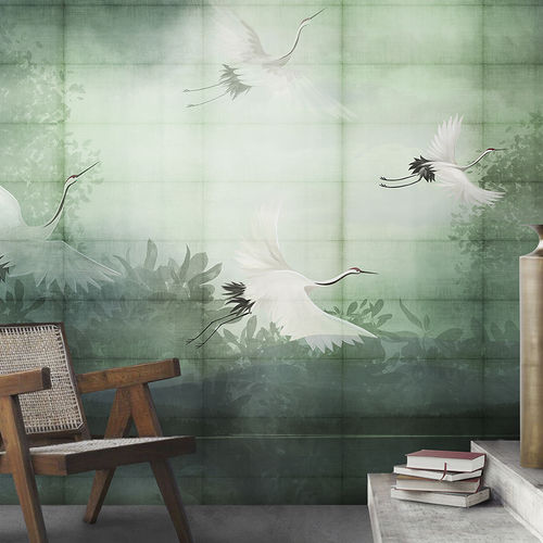 Moderne Tapete - FLIGHT - N.O.W. Edizioni - Naturmotiv / Tiermuster / Panorama