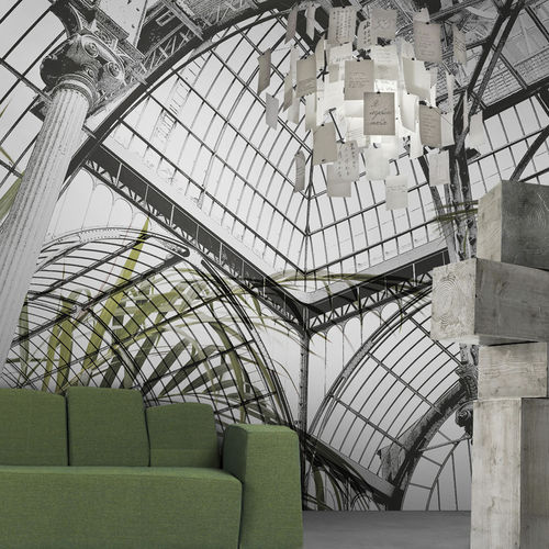 Moderne Tapete - CRYSTAL PALACE - N.O.W. Edizioni - Blumenmotiv / Panorama / Städtemotiv