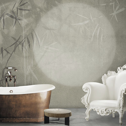 Moderne Tapete - WASHI - N.O.W. Edizioni - Glasfaser / Naturmotiv / chinesisches Motiv