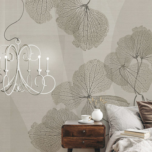 Moderne Tapete - DRY PLANT - N.O.W. Edizioni - Glasfaser / Naturmotiv / Betonoptik