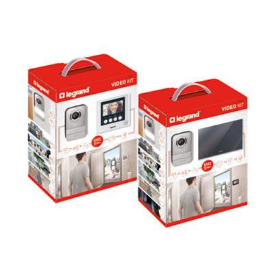 Weißes Sprechanlagensystem - LG-369 Series - LEGRAND - schwarz / Wohnbereich / wandmontiert