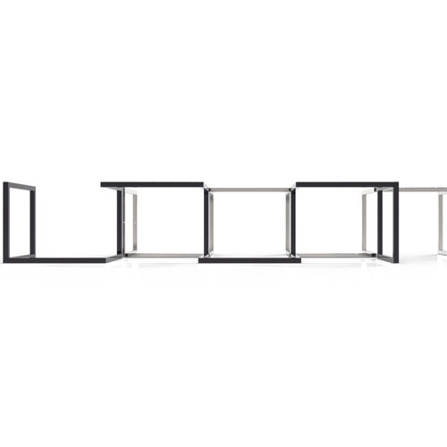 Bodenstehender Fahrradständer - CUBE 05.030 - ZANO Street Furniture - gesichert / für öffentliche Bereiche / Stahl