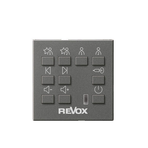 Fernbedienung für Audio-Hausautomationssystem - V218 - Revox - Hochglanz