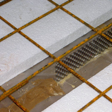Polystyrol-Bodenplatte - HBV UPGRADES - TiComTec - Holz / Beton / isolierend