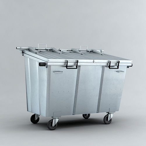 Containerform-Abfallbehälter - EUROTAINER - Royal Dutch Bammens