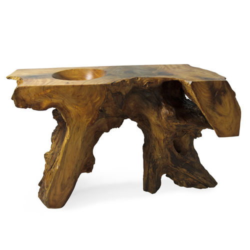 Bodenstehendes Waschbecken - BAN 101 - Galiatea - Holz / organisch / originelles Design