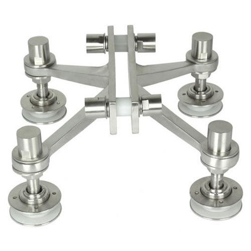 Edelstahl-Befestigungssystem - 2007 SERIES - Clear glass - für Paneele / Glaspunkthalter-Spinnen / Punktbefestigung