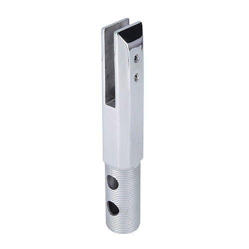 Edelstahl-Glasklemme - CORE DRILLED - Clear glass - für Geländer