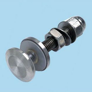 Edelstahl-Befestigungssystem - ROUTEL - Clear glass - für Paneele / Glaspunkthalter-Spinnen / für Glas
