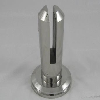 Edelstahl-Glasklemme - FS1 - Clear glass - für Geländer