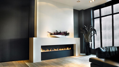 Gaskamin - LINEFIRE  - Modus Fireplaces - Bioethanol / Einbau / Einseitig