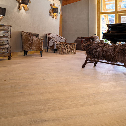Mehrschichtparkett - CLASSICO - CP PARQUET - Eiche / gebürstet / lasiert