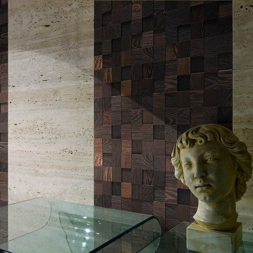 Holzverblender - MOSAICO - CP PARQUET - Innenbereich / 3D / gebürstet