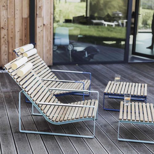 Moderner Sessel - PREVA LP355 - egoé - Holz / Holz / Stahl