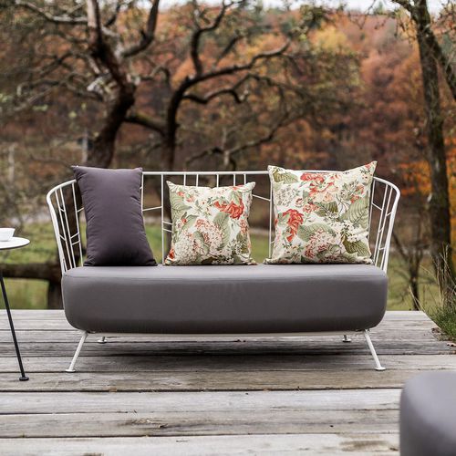Modernes Sofa - MÁJ - egoé - für Außenbereich / Stoff / stapelbar