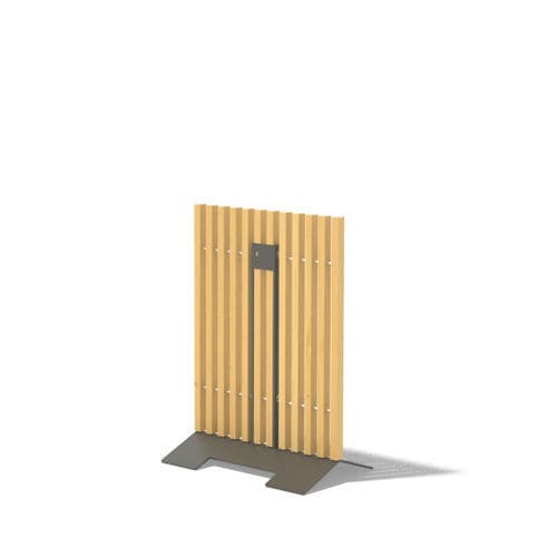 Moderner Paravent - MARIO MAR110 - egoé - Holz / Stahl / für Gewerbegebrauch