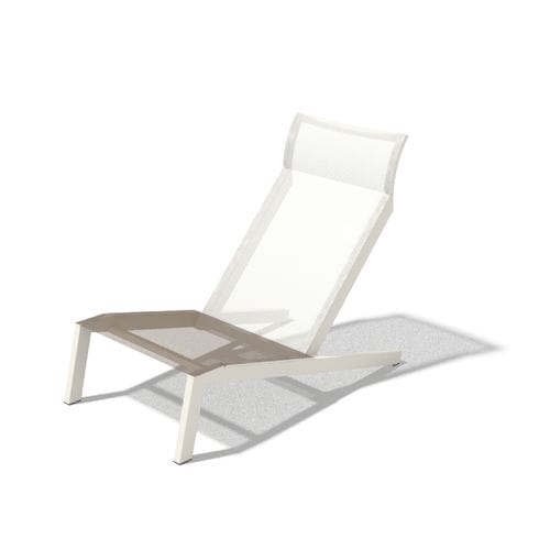 Moderne Sonnenliege - Alva LAL317 - egoé - Batyline® / Aluminium / stapelbar