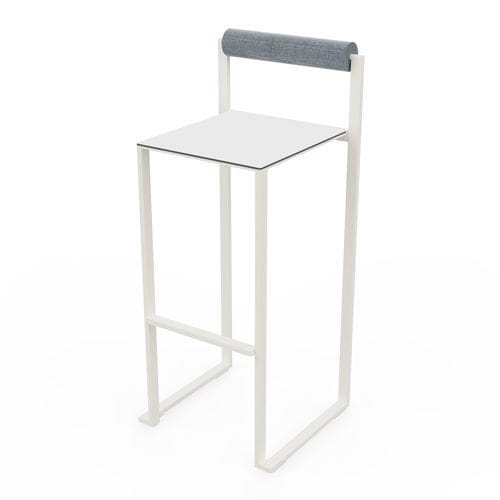 Moderner Barstuhl - LBS226 - egoé - für Außenbereich / für den Innenraum / Stoff